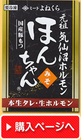 元祖気仙沼ホルモンほんちゃん味噌味