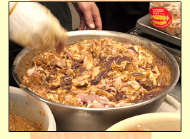 味噌にんにくの味付け